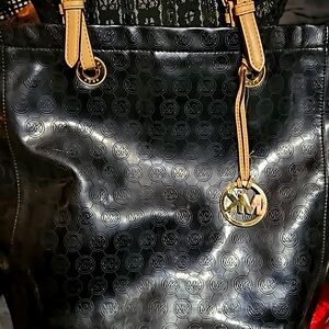 Michael Kors Black Tote Bag